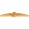 Ekena Millwork Eugene Rough Sawn Timber Gable Bracket, Western Red Cedar, 60"W x 10"H x 4"D x 6"F, 4/12 Pitch GBW060X10X0406EUG00RWR - alternate 2
